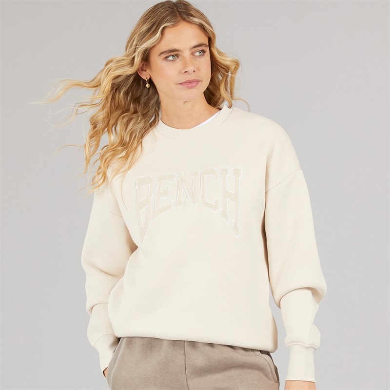 Sweat-shirt oversize lioh femmes Chalk - Image 1