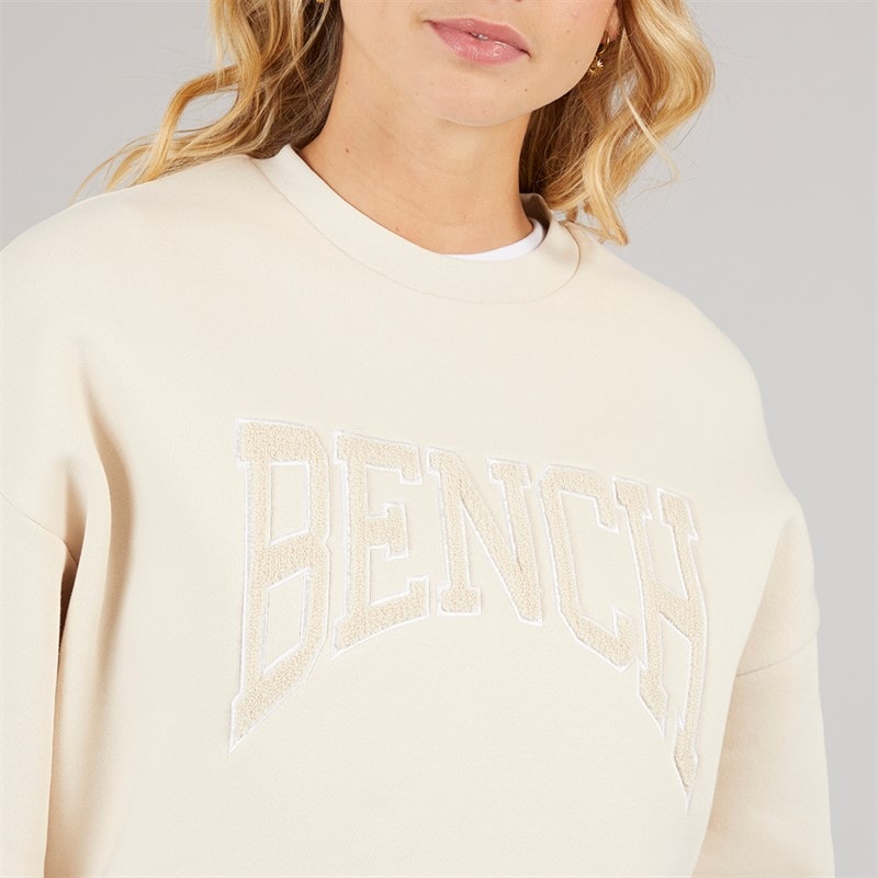 Sweat-shirt oversize lioh femmes Chalk - Image 3