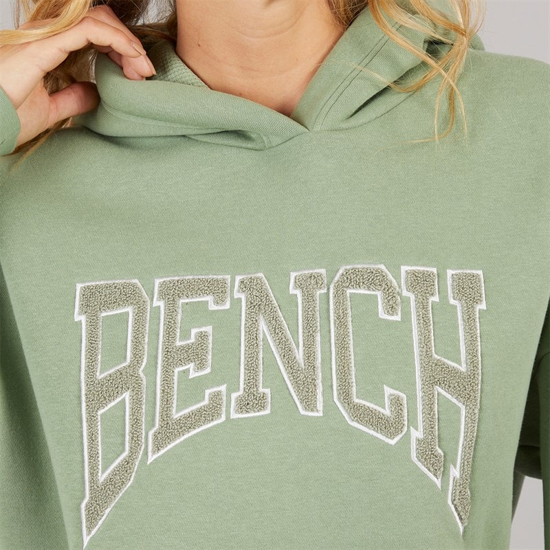 Damen - Riddy Oversized Kapuzenpullover Sage Green - Bild 3