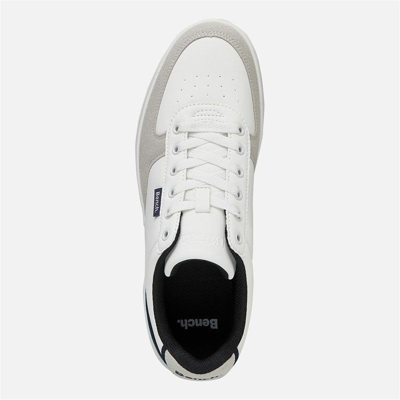Heren grainger trainers Lichtgrijs/Marine - Afbeelding 4