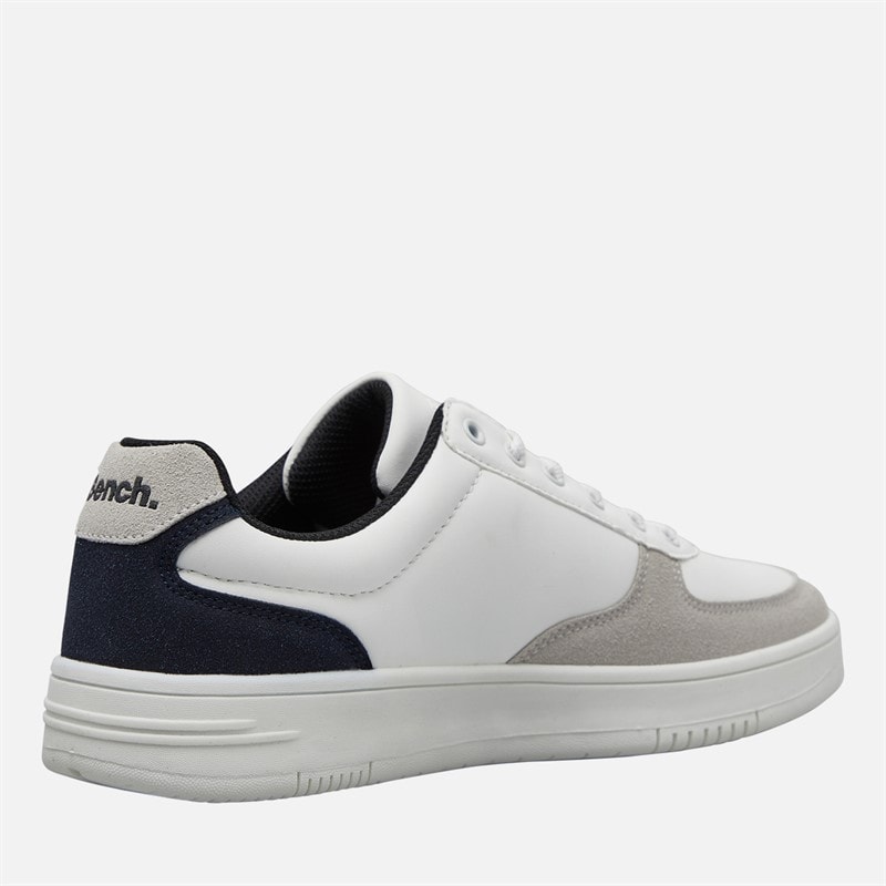 Heren grainger trainers Lichtgrijs/Marine - Afbeelding 5