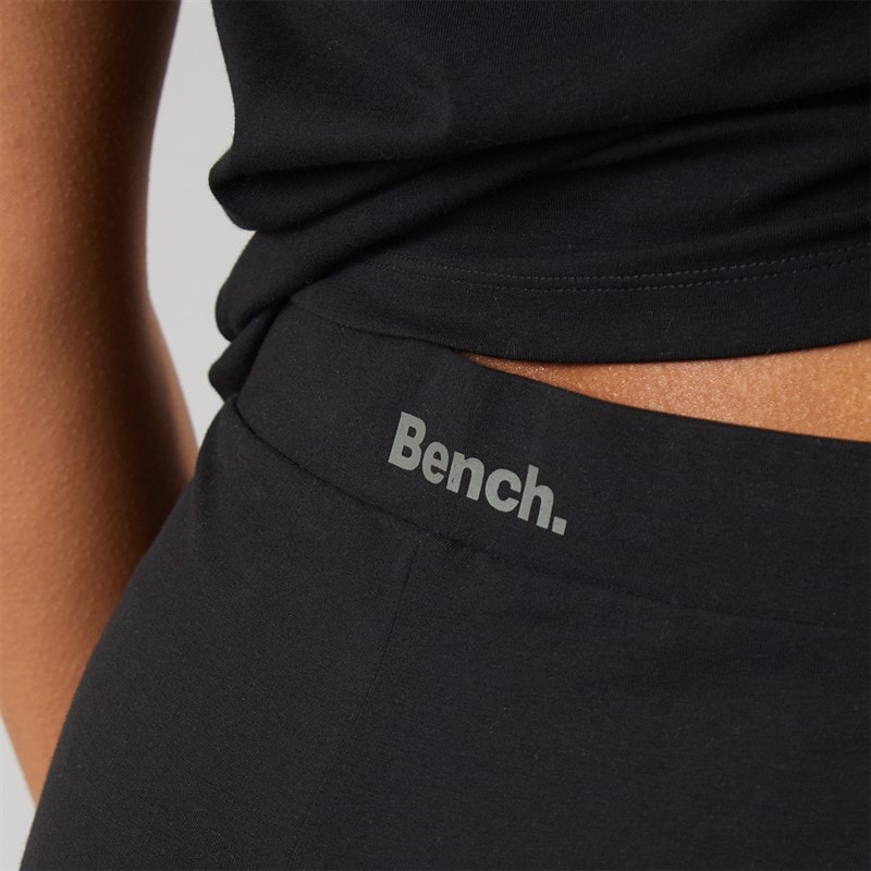 Dames heatha crew t-shirt en flared leggings set Zwart - Afbeelding 5