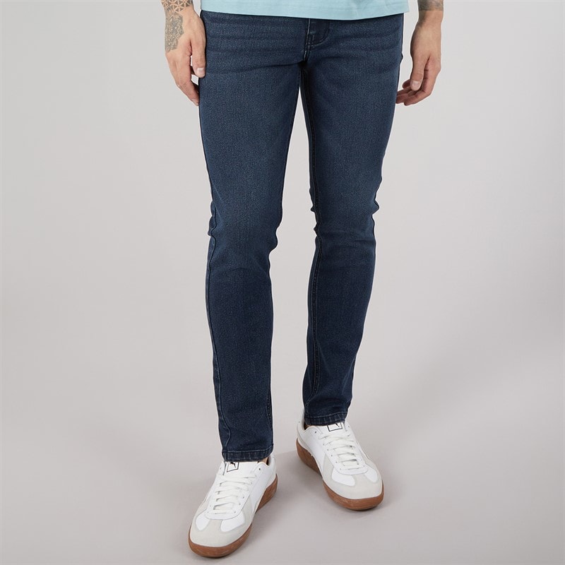 Bench Heren tedder slim jeans - Dark Indigo Wash