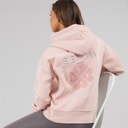 Damen - Amba Kapuzenpullover mit Bouclé-Grafik Light Dusky Pink