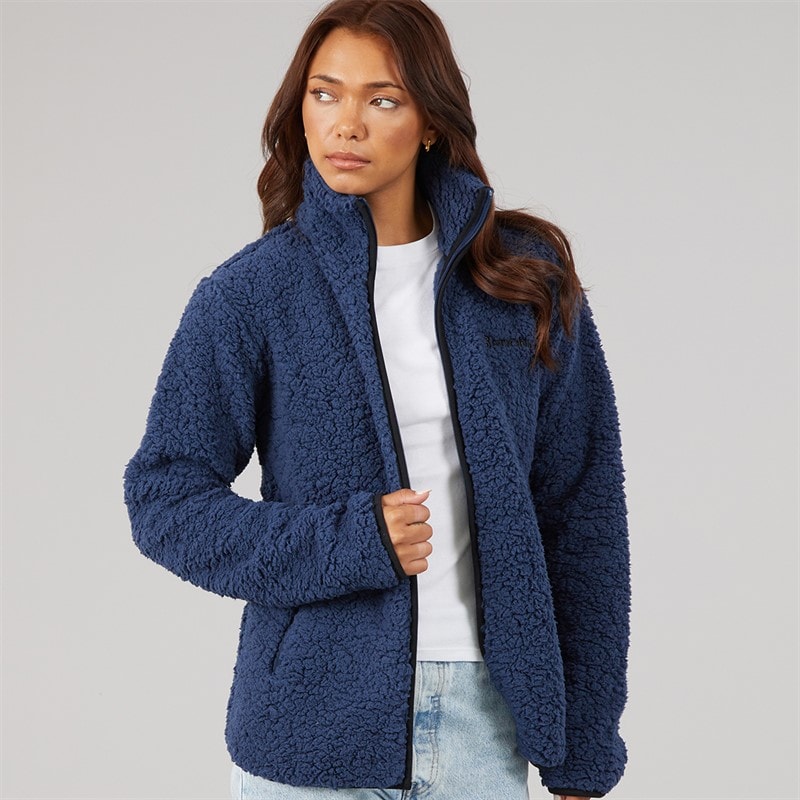 Bench Veste en polaire sherpa édition femmes - Marine