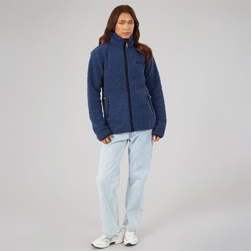 Veste en polaire sherpa édition femmes Marine - Image 4