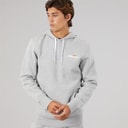 Heren giffone hoodie Lichtgrijs Marl