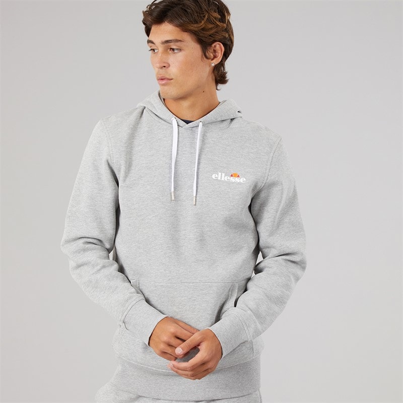 Ellesse Heren giffone hoodie - Lichtgrijs Marl