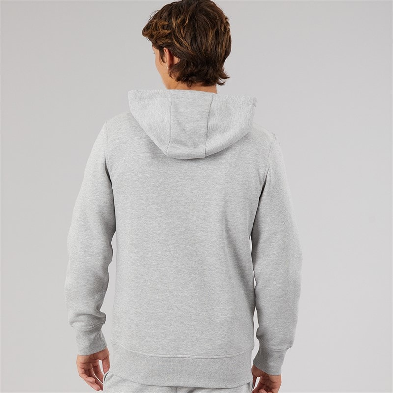 Heren giffone hoodie Lichtgrijs Marl - Afbeelding 2