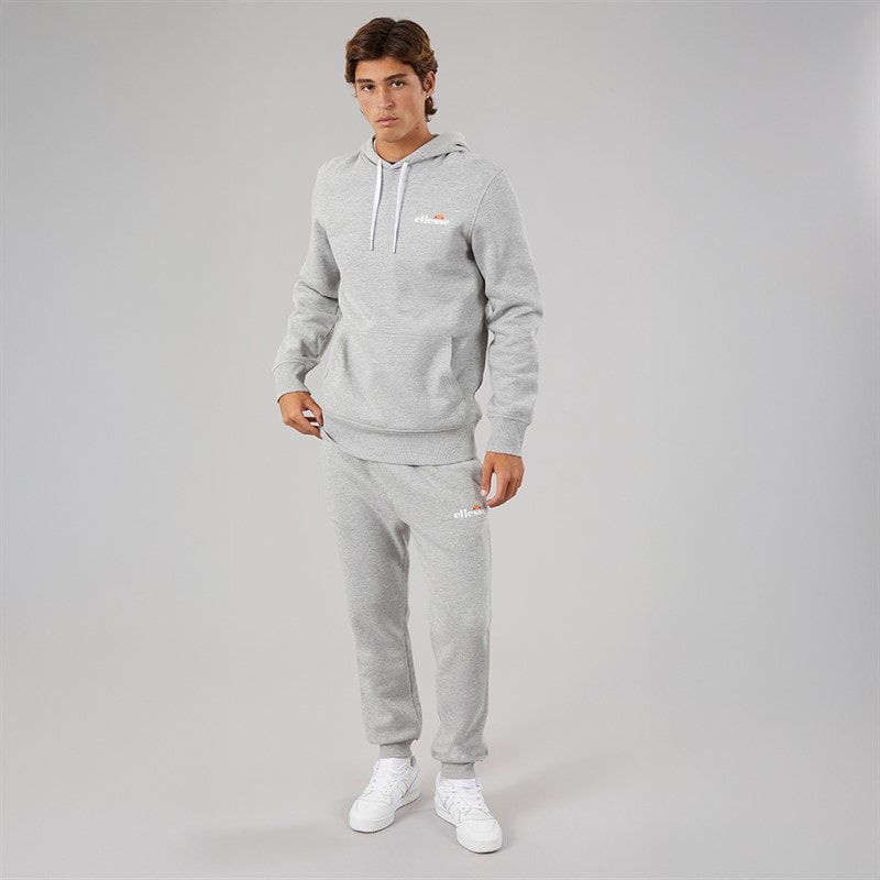 Heren giffone hoodie Lichtgrijs Marl - Afbeelding 4