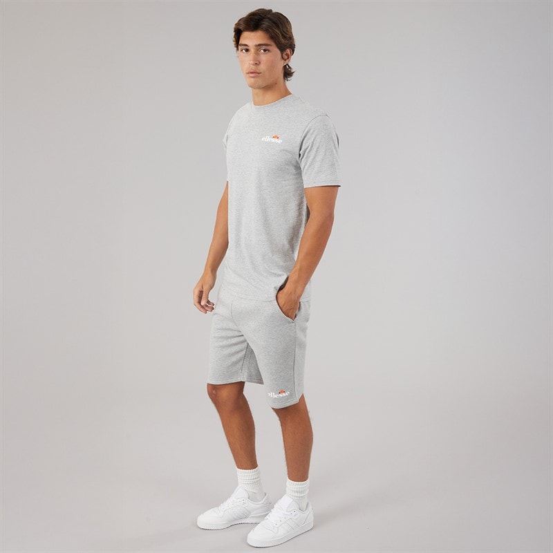 Herren - Georgio Back Logo T-Shirt Grey Marl - Bild 4