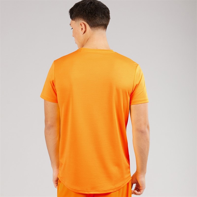 Herren - Elpidio 2 Laufshirt Orange - Bild 2