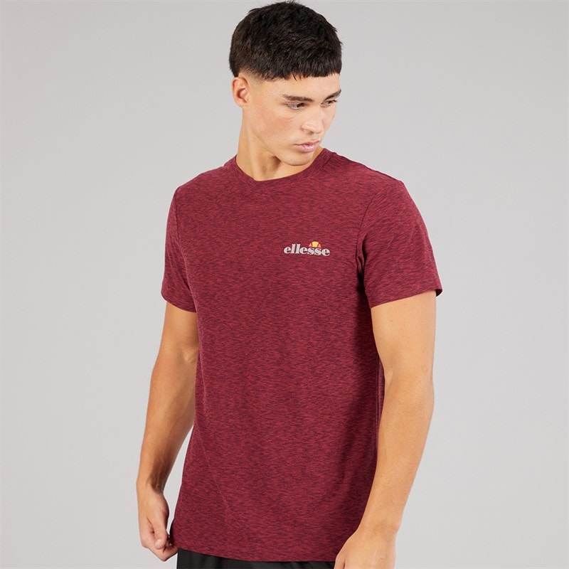 Top de course Dundalk hommes Burgundy Marl - Image 1