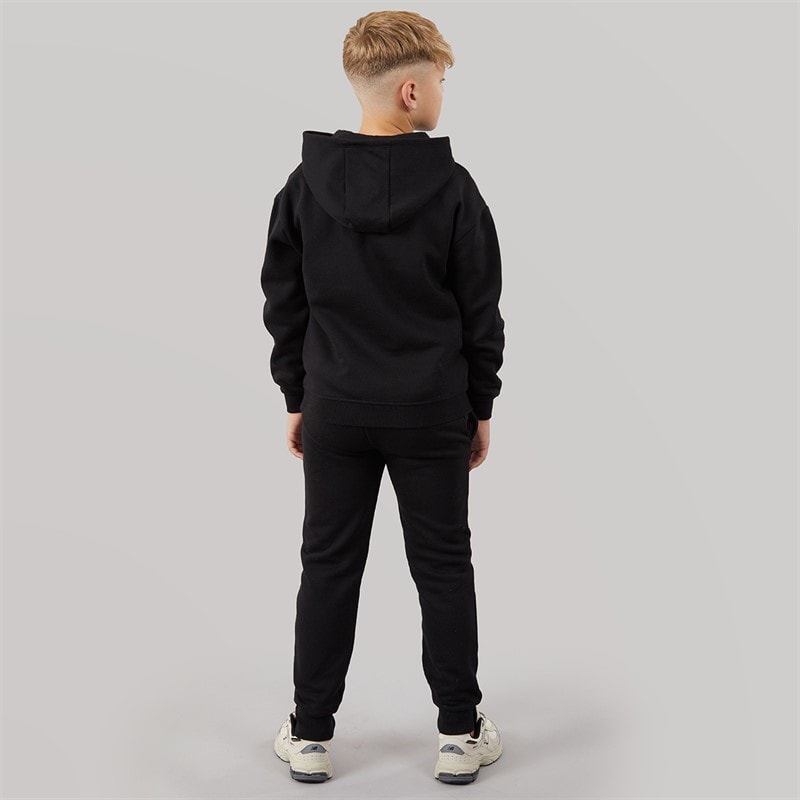 Junior chłopięce dres z logo Atreus Czarny – zdjęcie  2