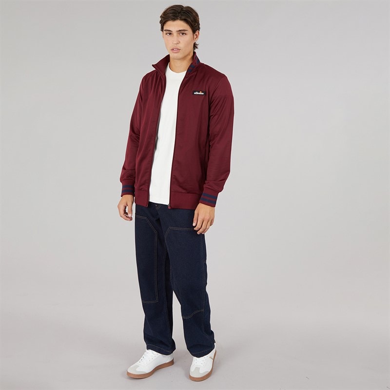 Mężczyźni kurtka dresowa lochi Burgundy – zdjęcie  3