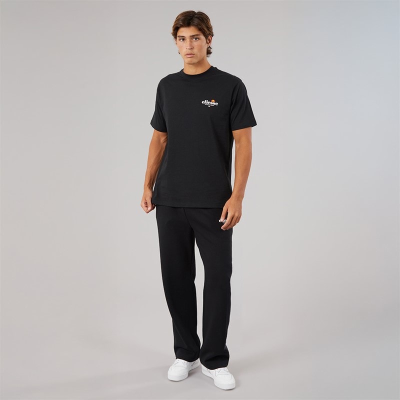 Herren - Lyon Locker Sitzendes T-Shirt mit Rückenlogo Schwarz - Bild 3