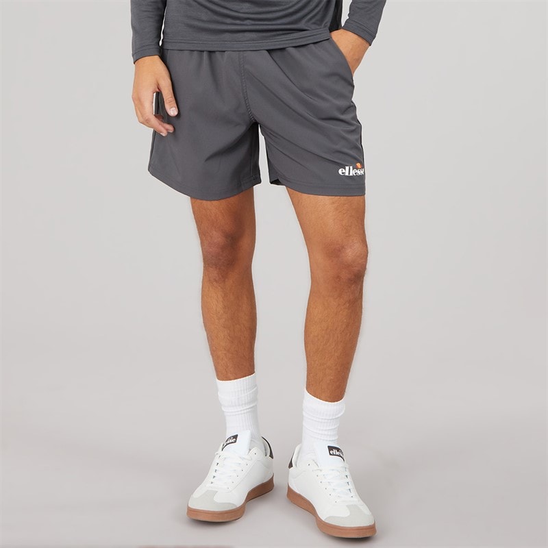 Ellesse Herren - Beveth 7-Zoll Laufshorts - Dunkelgrau