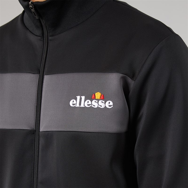 Mężczyźni bluza sportowa tacha Czarny – zdjęcie  3