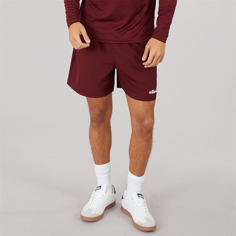 Ellesse Herren - Beveth 7-Zoll Laufshorts - Bordeaux
