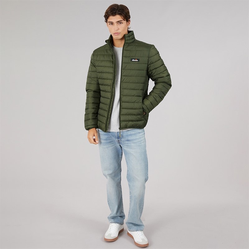 Herren - Omak Wattierte Jacke Khaki - Bild 4