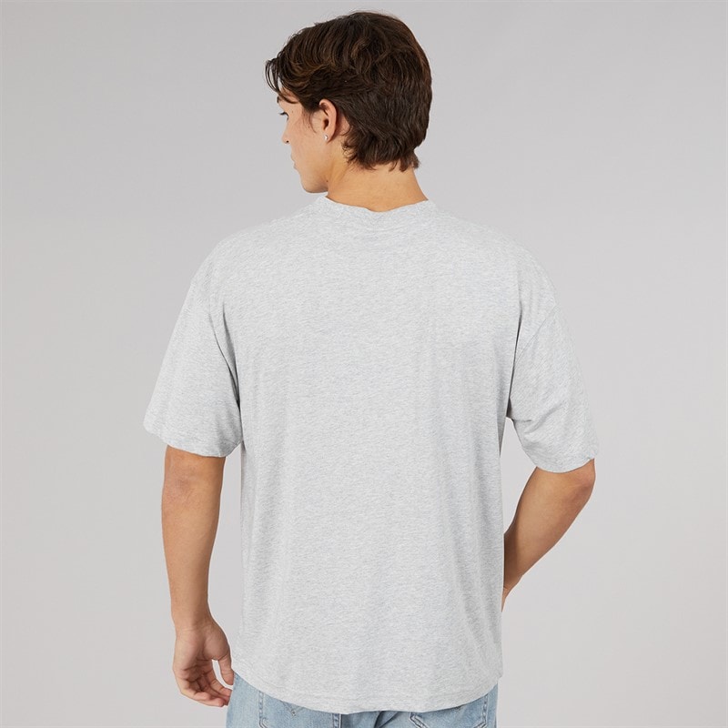 Heren suisio t-shirt Lichtgrijs Marl - Afbeelding 2