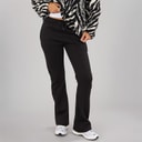 Damen - Kick-Flare-Jogginghose Schwarz