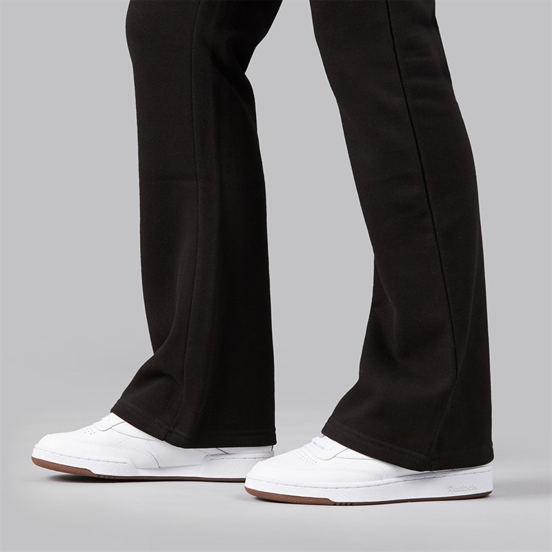 Damen - Kick-Flare-Jogginghose Schwarz - Bild 3