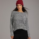 Pull col rond femmes Multi