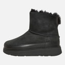 Dames gen-ff mini dubbelzijdige shearlinglaarzen All Black