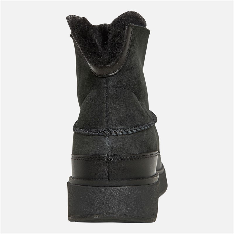 Dames gen-ff mini dubbelzijdige shearlinglaarzen All Black - Afbeelding 3