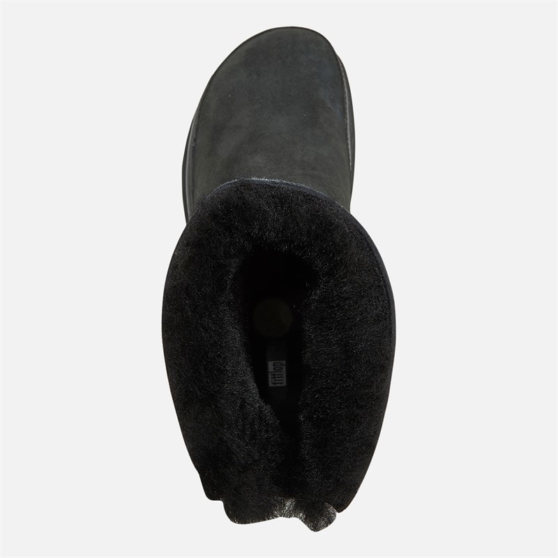 Dames gen-ff mini dubbelzijdige shearlinglaarzen All Black - Afbeelding 4