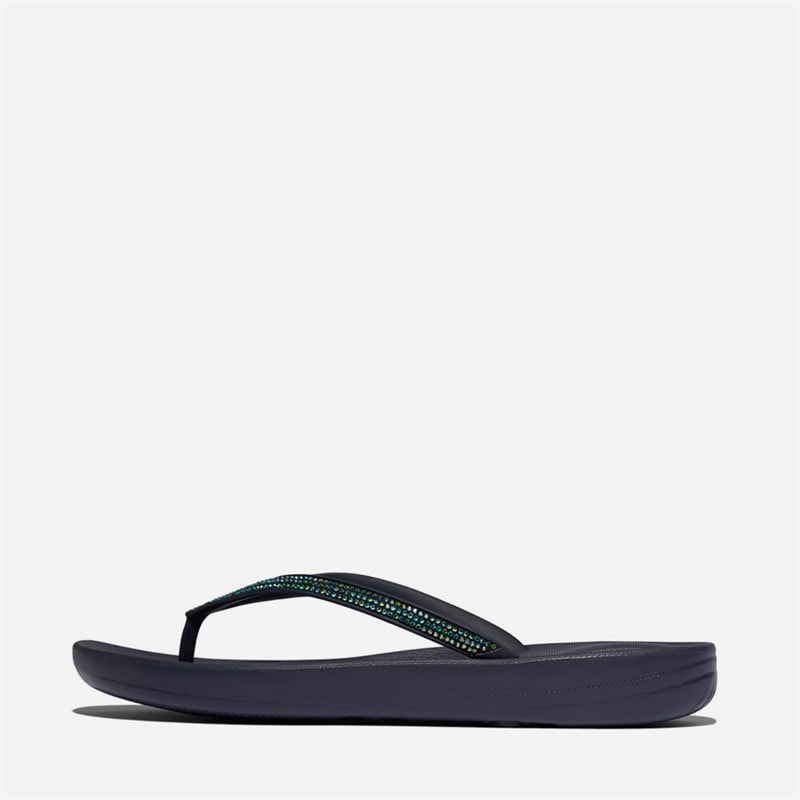Tongs pailletées Iqushion femmes Midnight Navy - Image 2