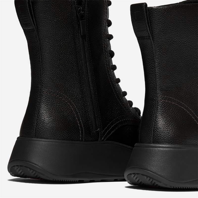 Damen - F-Mode Schnürstiefeletten Schwarz - Bild 3
