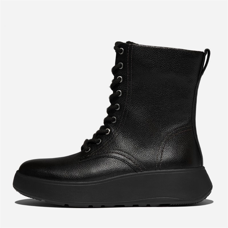 Damen - F-Mode Schnürstiefeletten Schwarz - Bild 5