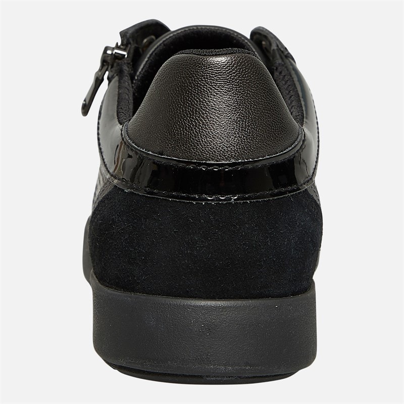 Damen - Blomie Zip Sneaker Schwarz - Bild 3