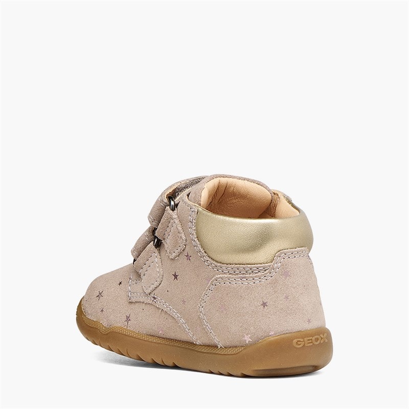 Peuter Meisjes macchia klittenband sneakers Donker Beige - Afbeelding 3