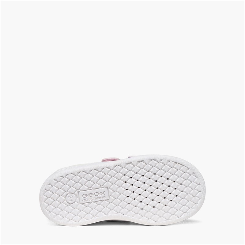 Kleinkind Mädchen - Eclyper Klettverschluss-Sneaker Optic White/Rose - Bild 2