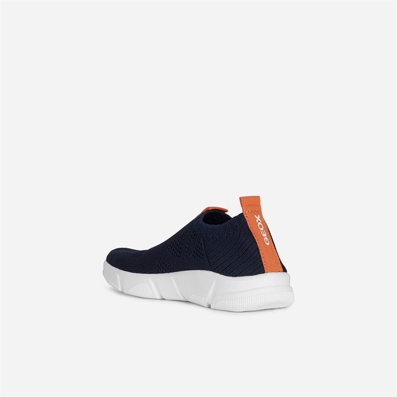 Junior Jungen - Aril Sneaker Marine/Orange - Bild 3