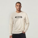 Herren - Old Skool Sweatshirt Weiß