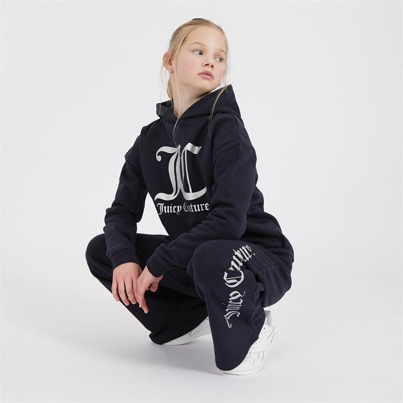 Survêtement sweat à capuche oversize et joggers larges filles Night Sky - Image 3