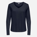 Damen - Rex Langarm-T-Shirt Sky Captain