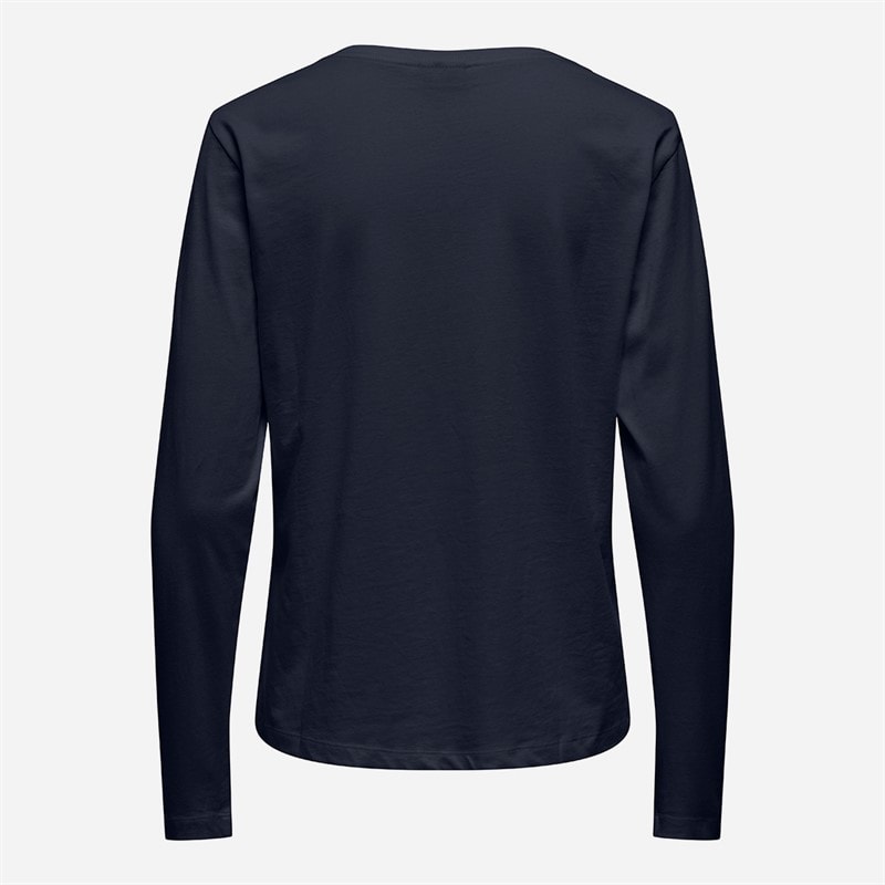 Damen - Rex Langarm-T-Shirt Sky Captain - Bild 2