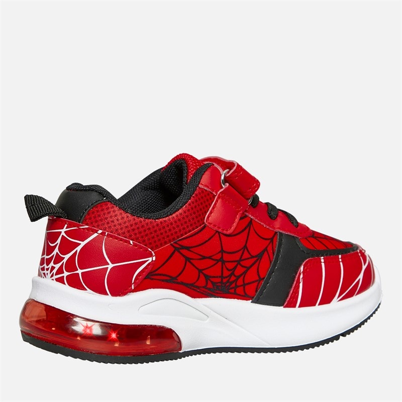 Character Chłopcy buty sportowe z motywem Spidermana i świecącymi oczami - Czerwony – zdjęcie  5