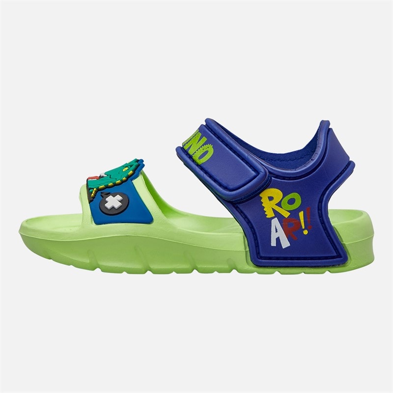 Jungen - Dinosaurier Knöchelriemen-Sandalen Grün - Bild 2