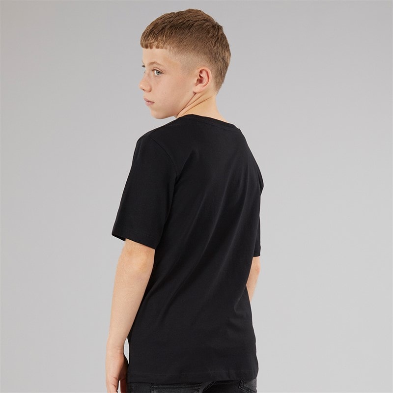 T-shirt logo Splash Corp garçons Noir - Image 2