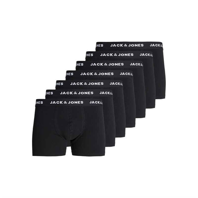 Heren anthony zevenpack trunks Zwart - Afbeelding 1