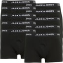 Herren - Einfarbige Boxer-Trunks Zehnerpack Schwarz
