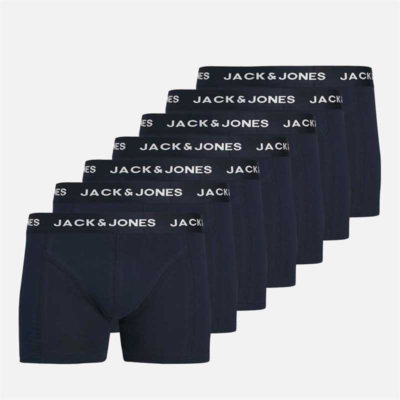 Boxers Anthony par lot de sept hommes Navy Blazer - Image 1