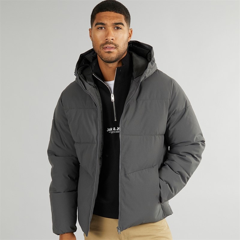Herren - Brady Wattierte Kapuzenjacke Asphalt - Bild 3