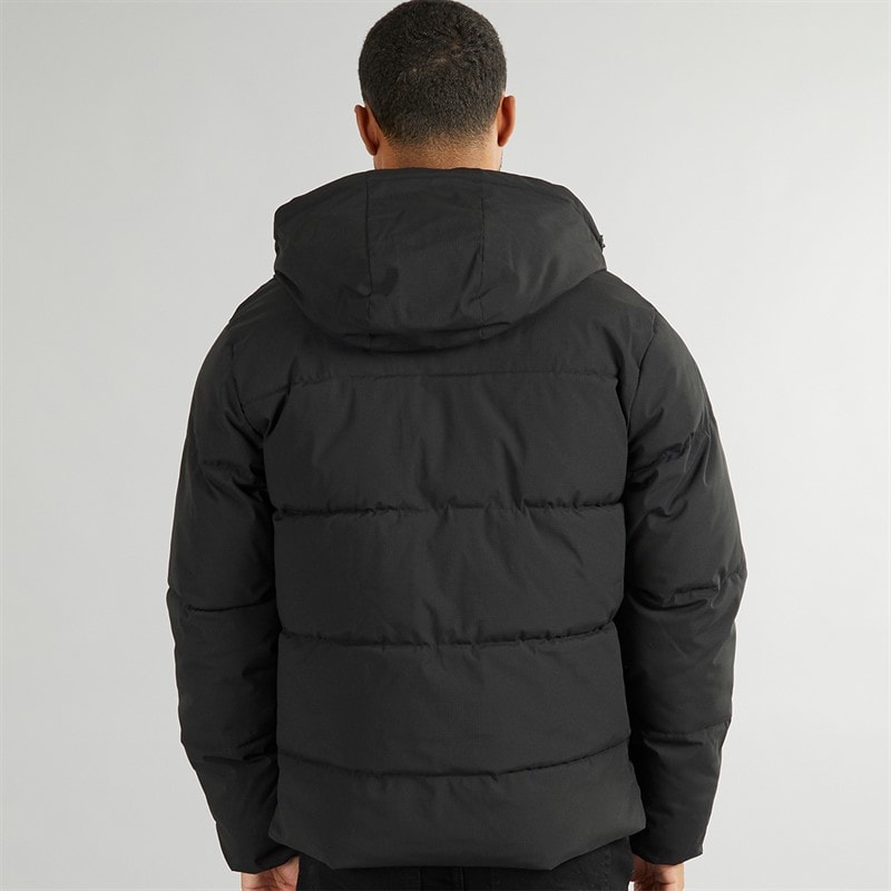 Herren - Brady Wattierte Kapuzenjacke Schwarz - Bild 2